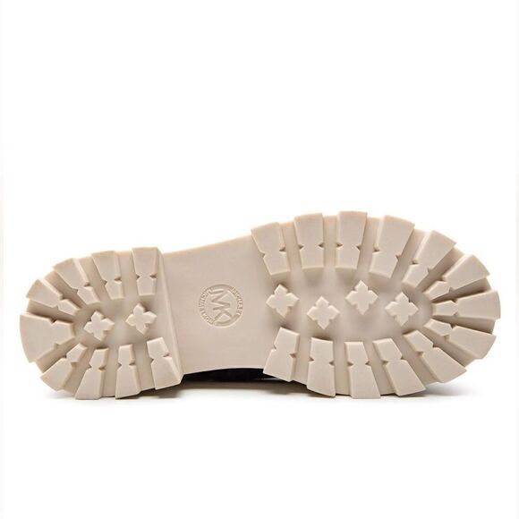 Michael Kors Denim Jacquard Combat Boots - Picture 10 of 10